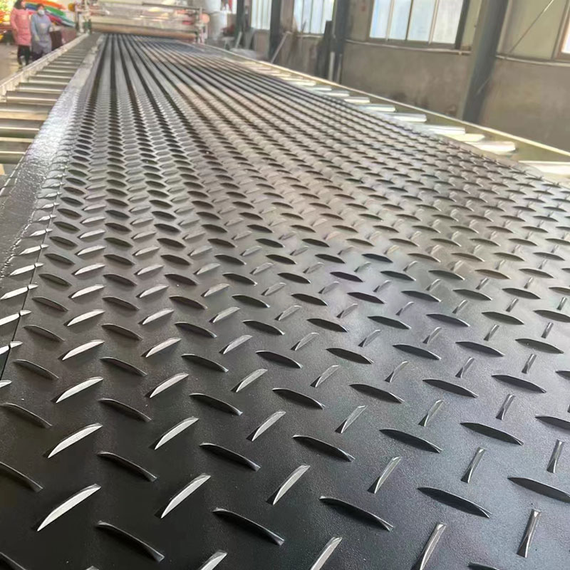 Hdpe 孔芯重型地板保護墊