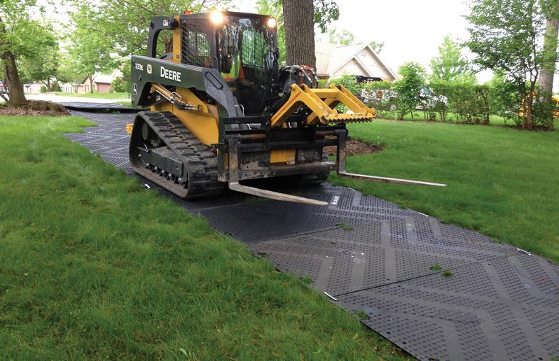 temporary road mats