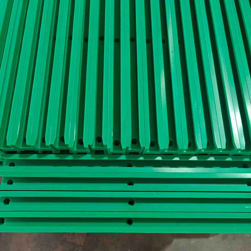 耐磨 UHMWPE 鏈條導軌型材 耐磨 UHMWPE 鏈條導軌型材